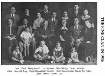 Photo of Fine clan in 1936